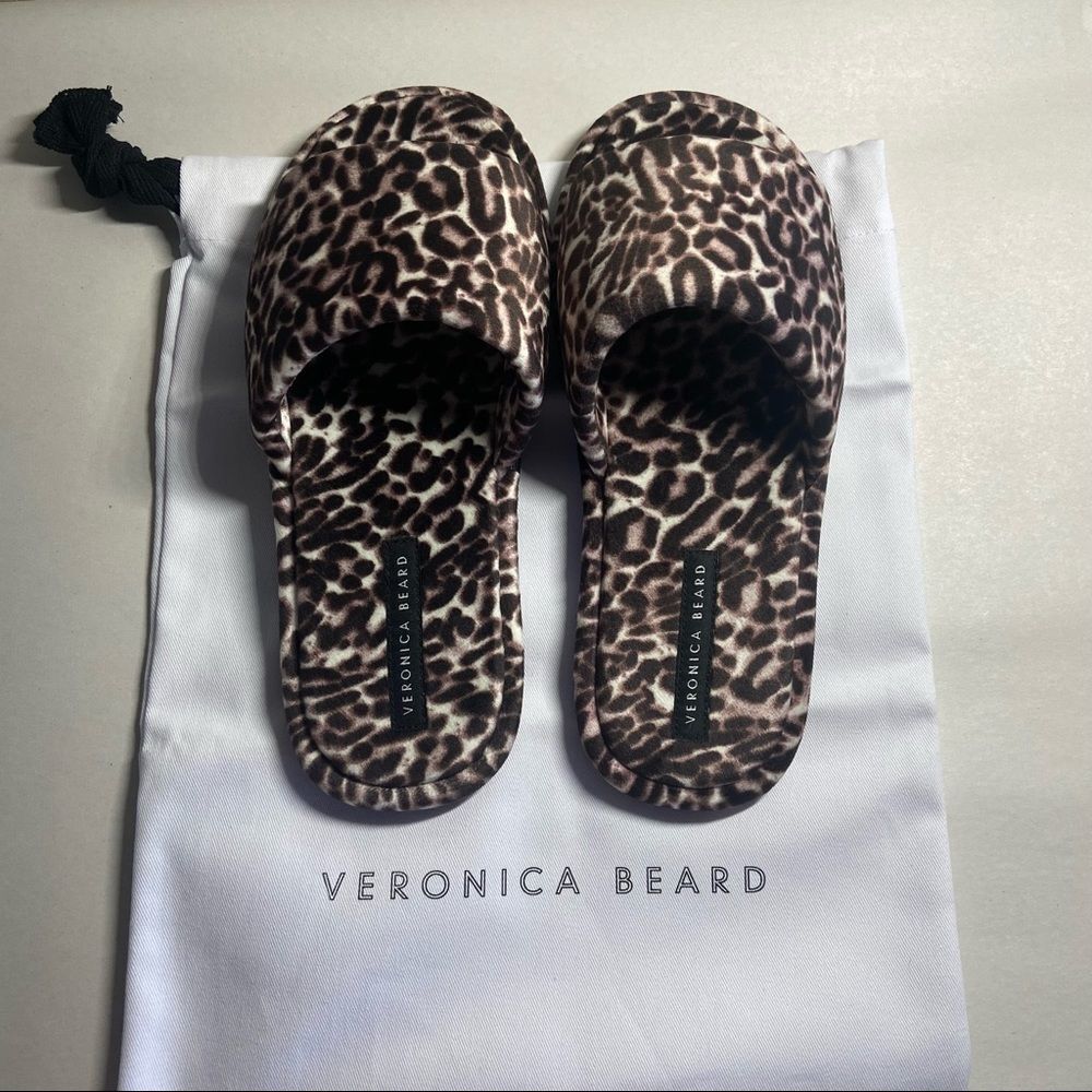 VERONICA BEARD Gillian Slide Sandal Shearling 7M